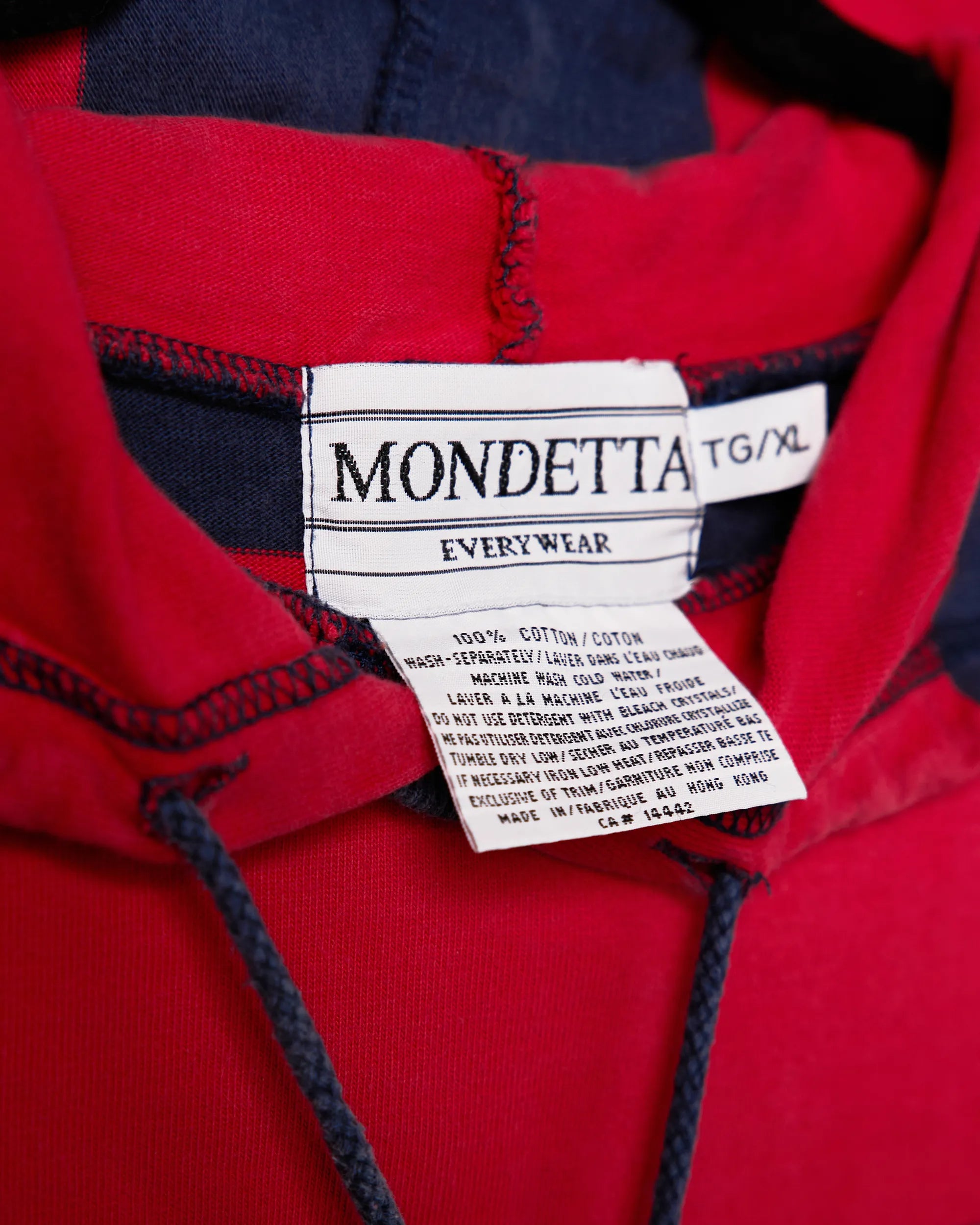 Mondetta ‘AUS’ Striped Hoodie