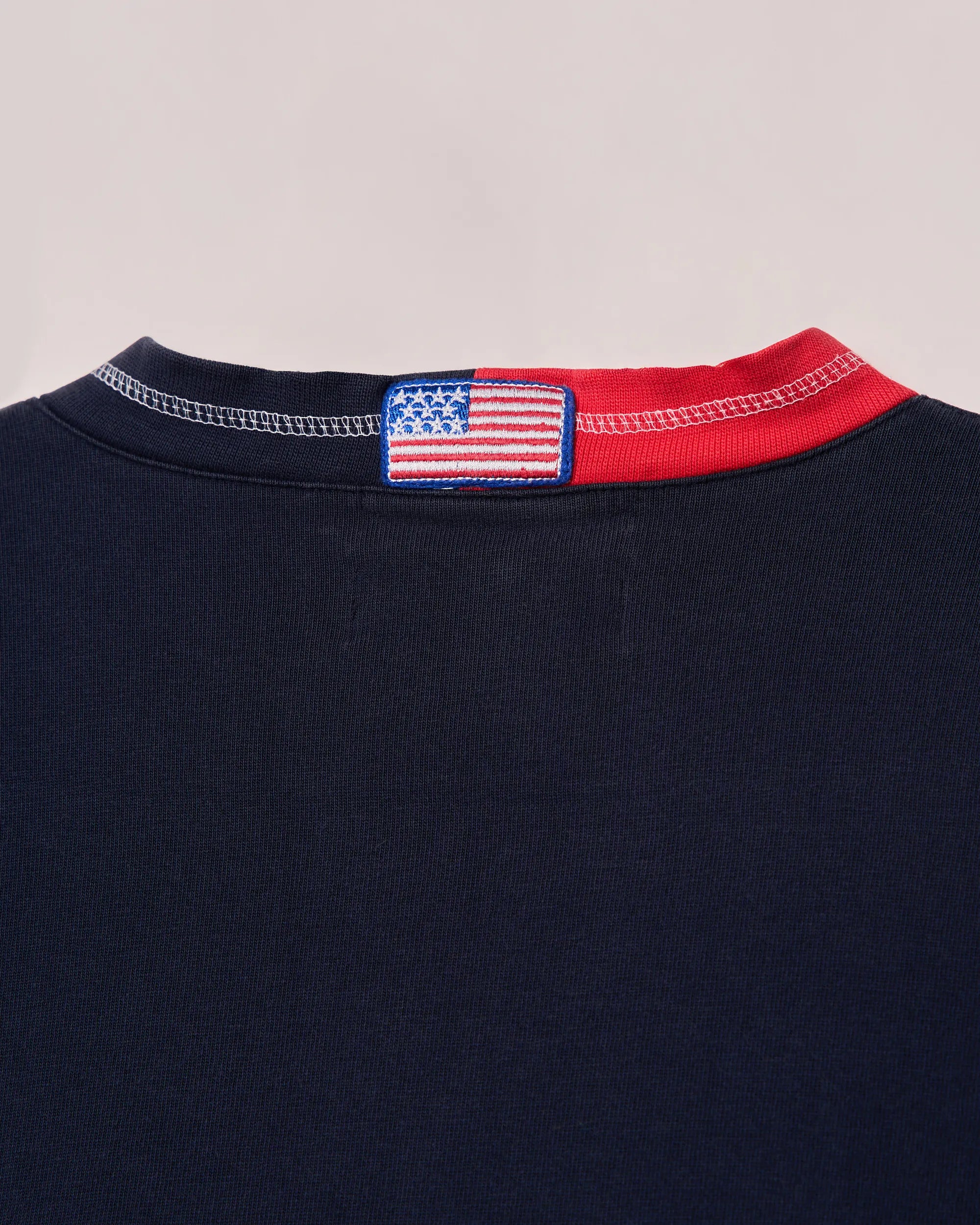 Mondetta ‘America’ Two Tone Collar Sweatshirt