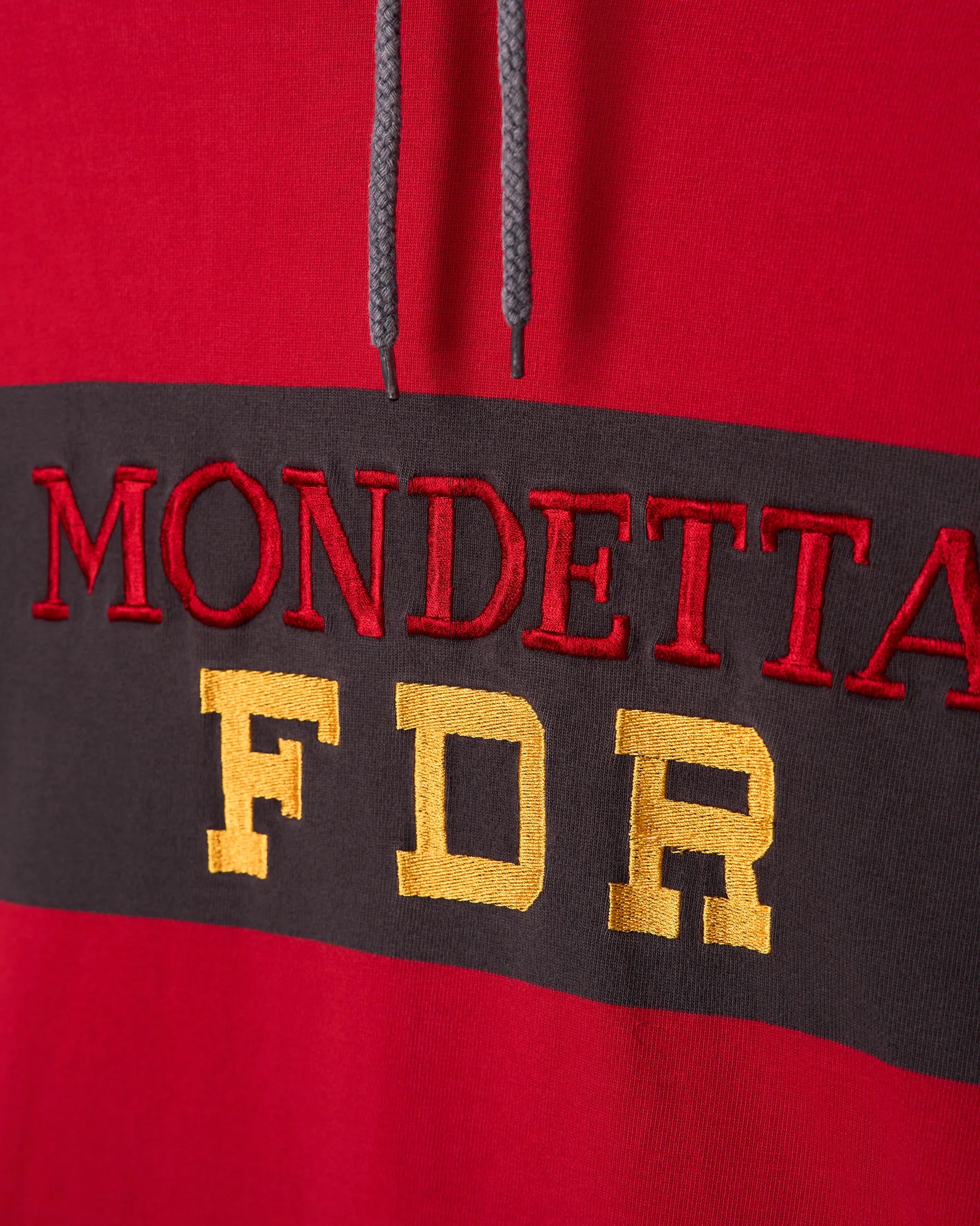 Mondetta ‘FDR’ Striped Hoodie