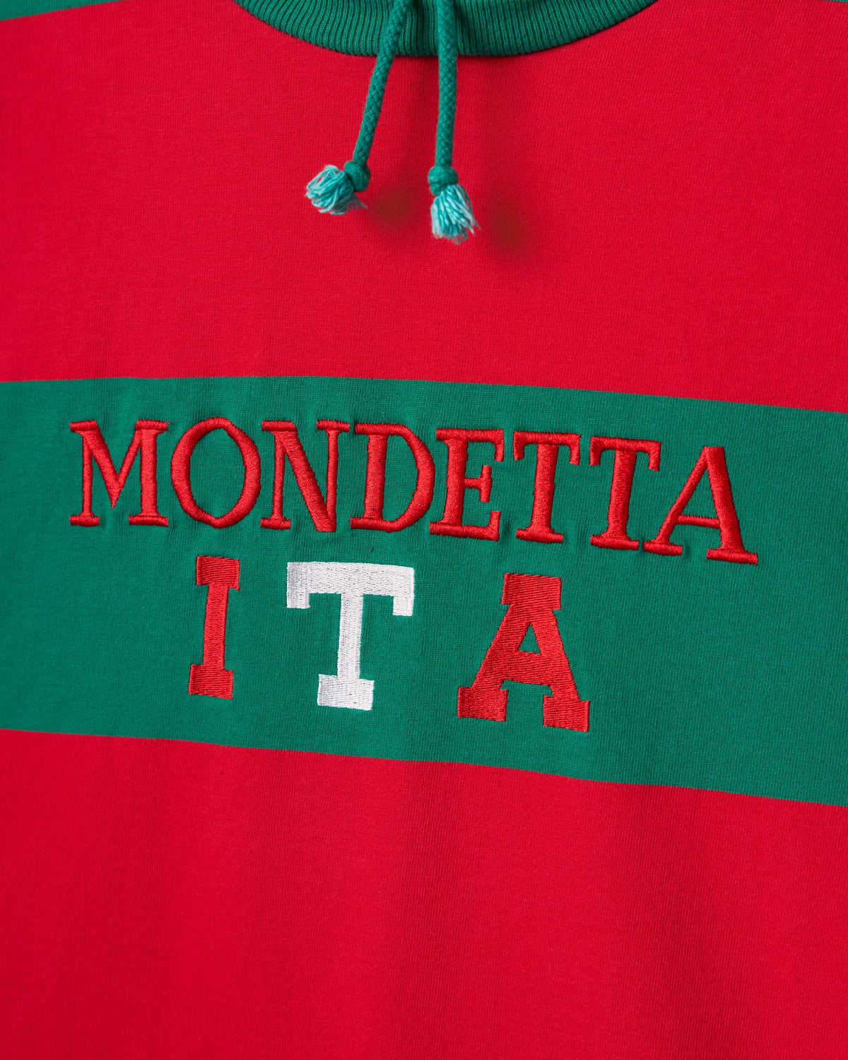 Mondetta ‘ITA’ Striped Hoodie