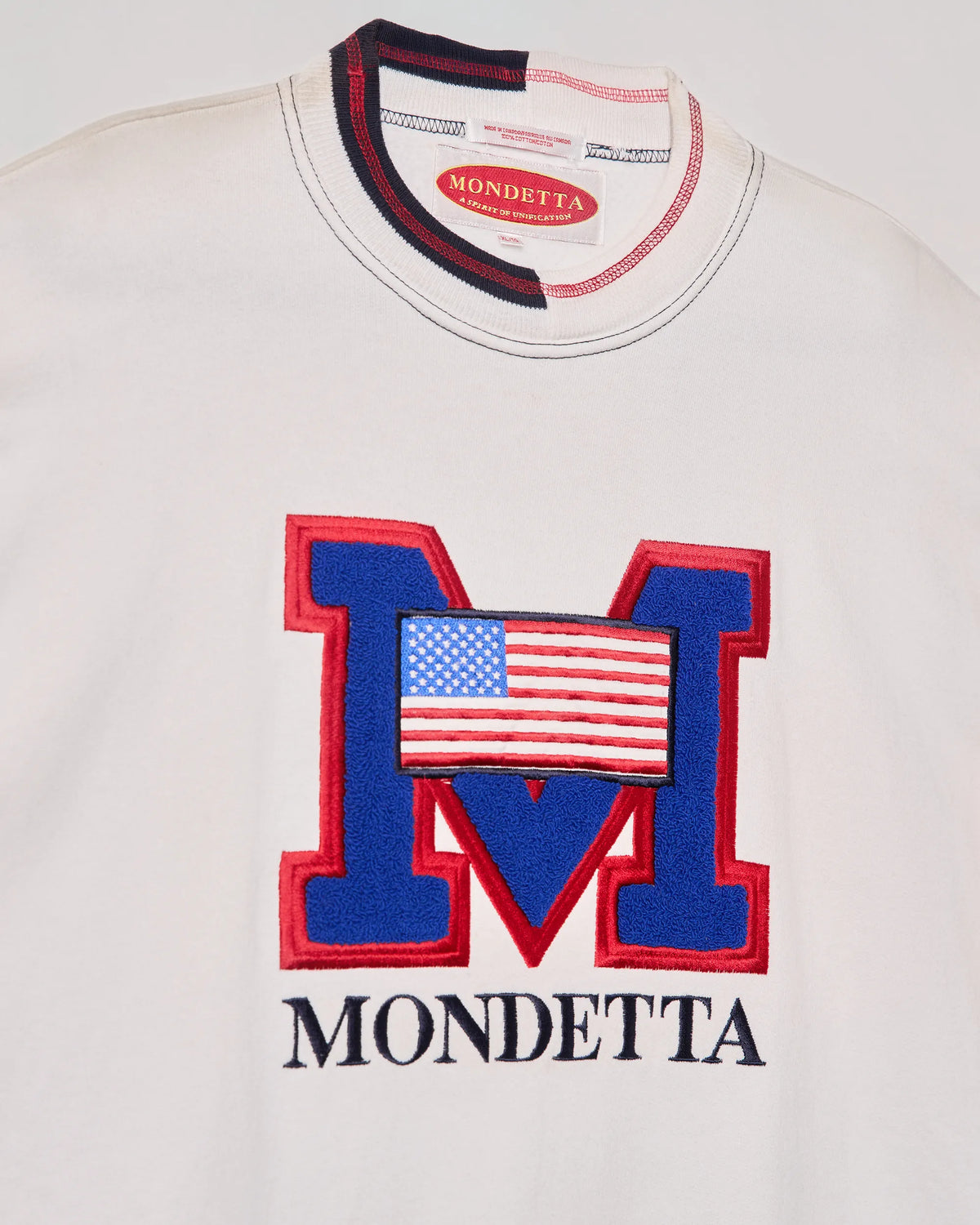 Mondetta M-USA Two Tone Collar Sweatshirt