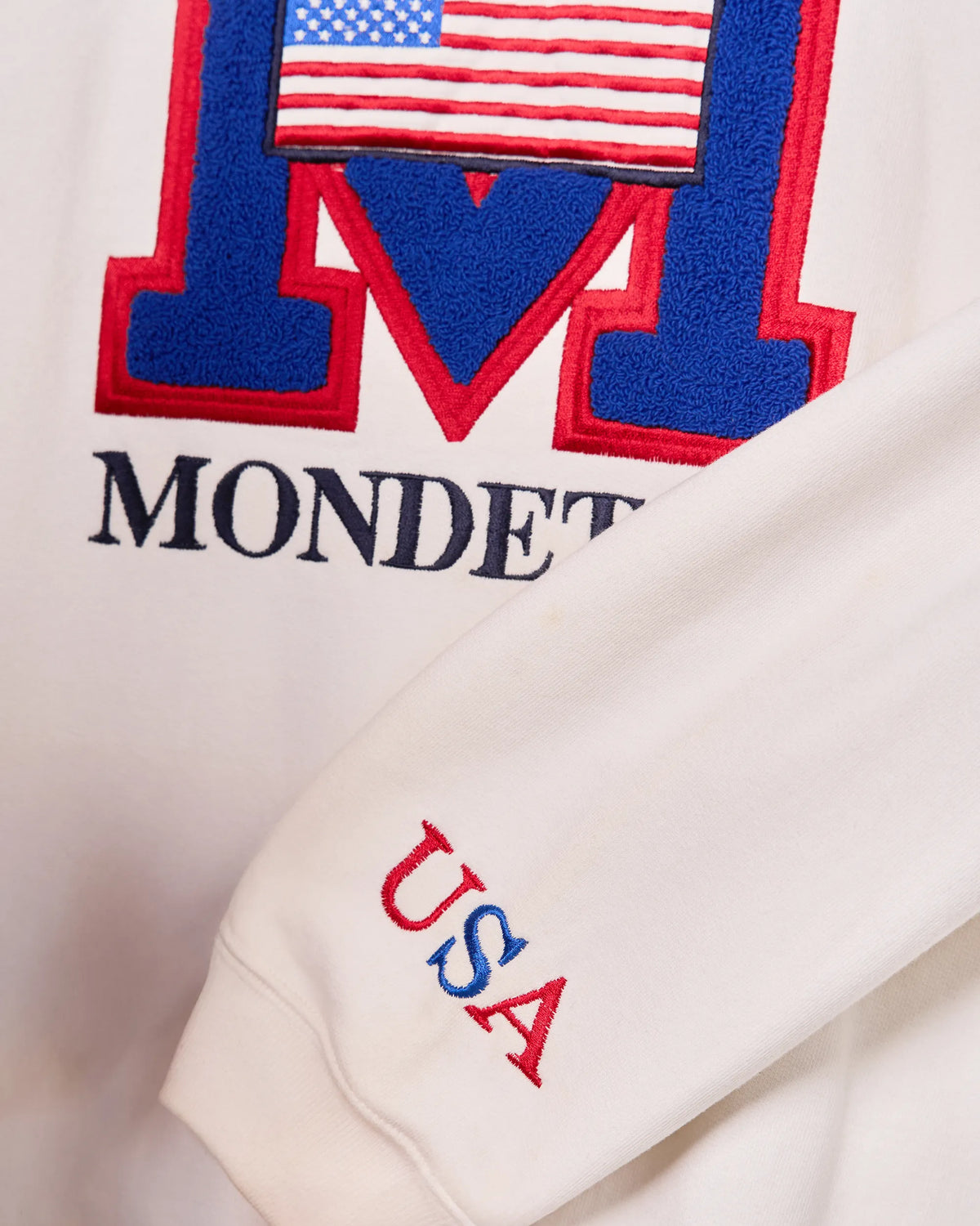 Mondetta M-USA Two Tone Collar Sweatshirt