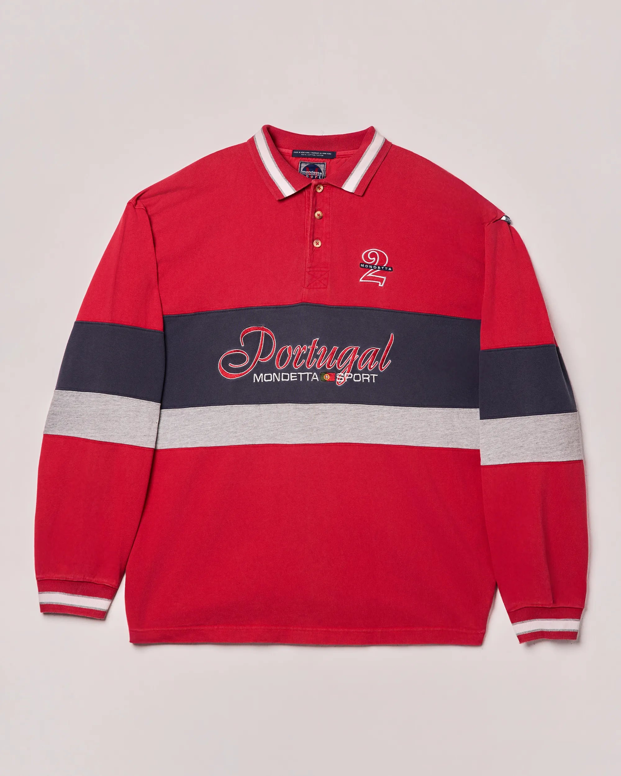Mondetta Sport Portugal Long Sleeve Polo