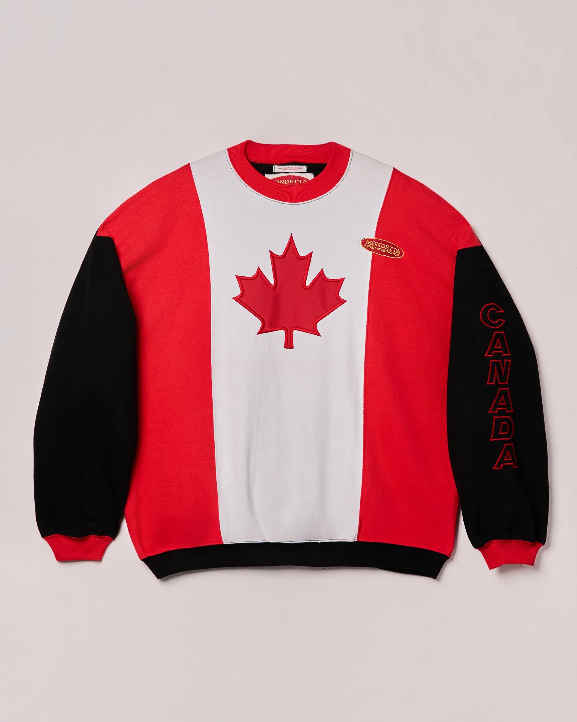 Vintage Colorblock Canada Sweatshirt