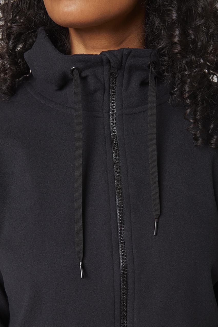 Women’s Cozy Full-Zip Velour Hoodie