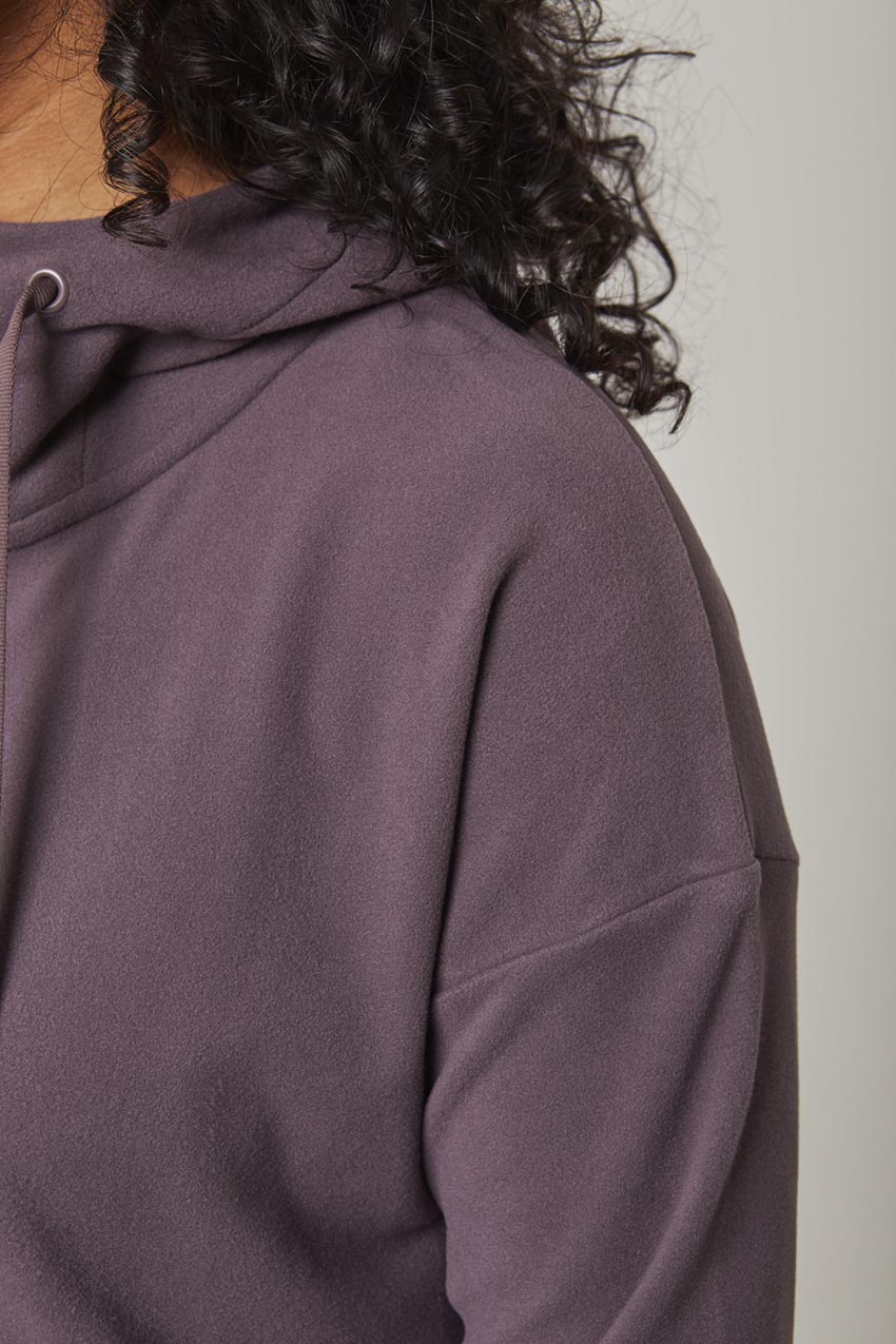 Women’s Cozy Full-Zip Velour Hoodie