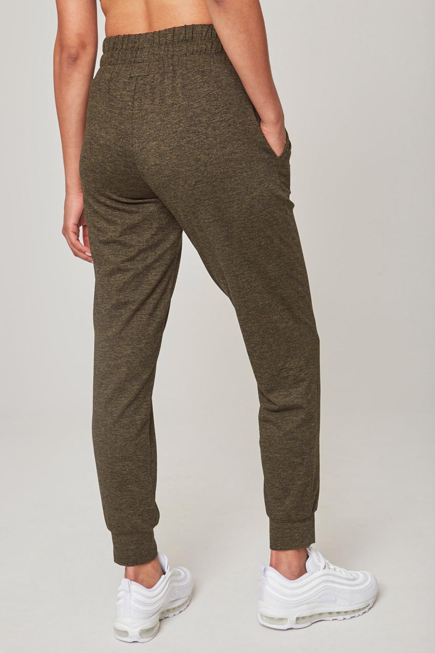 Women’s Melange Peached Jogger