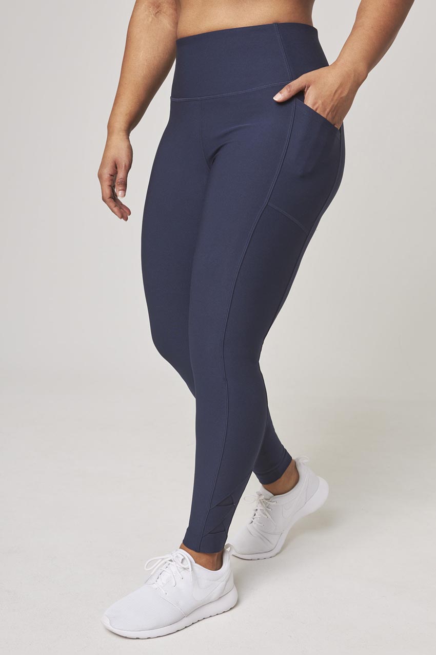 Women’s Active Legging With Mesh Detail