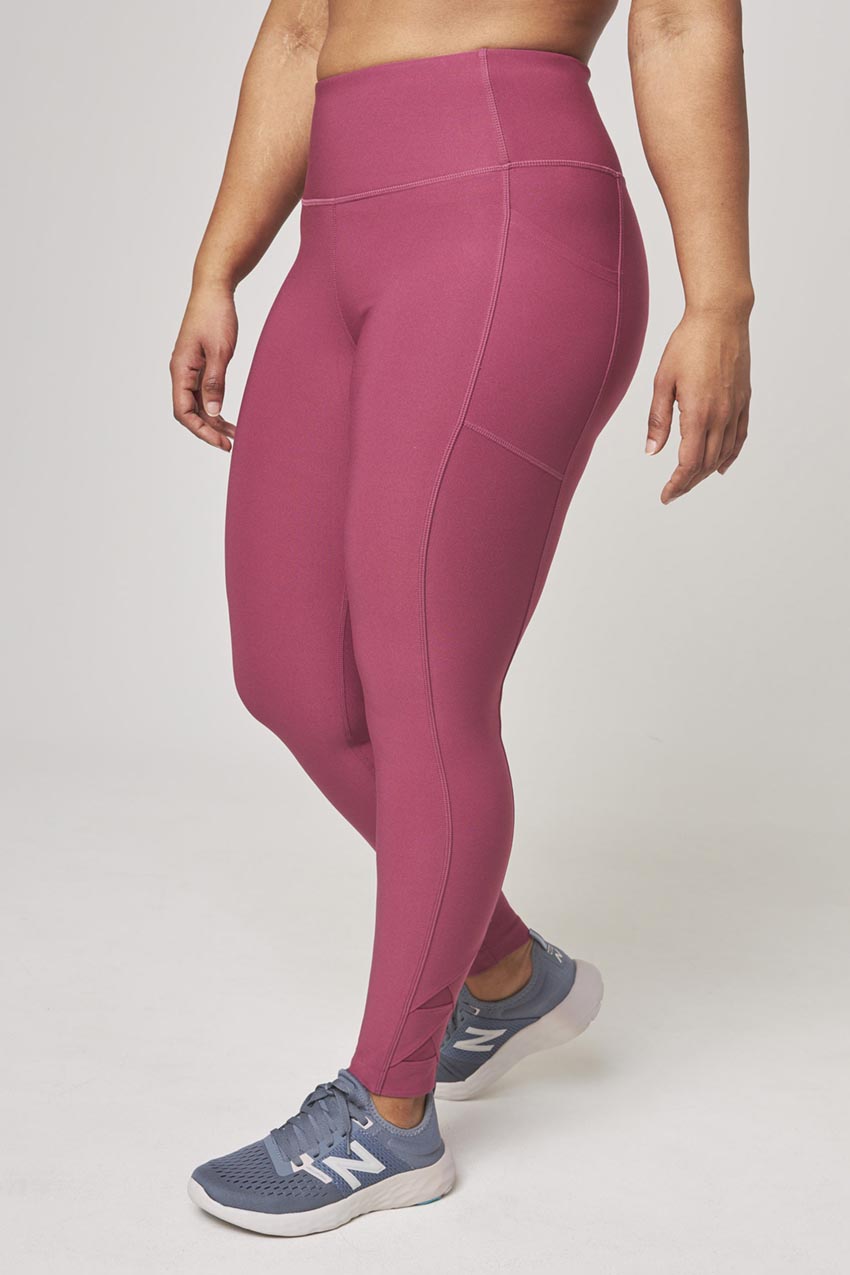 Women’s Active Legging With Mesh Detail