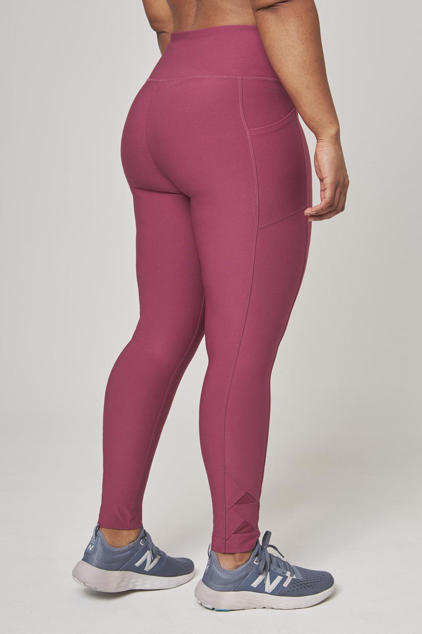 Women’s Active Legging With Mesh Detail