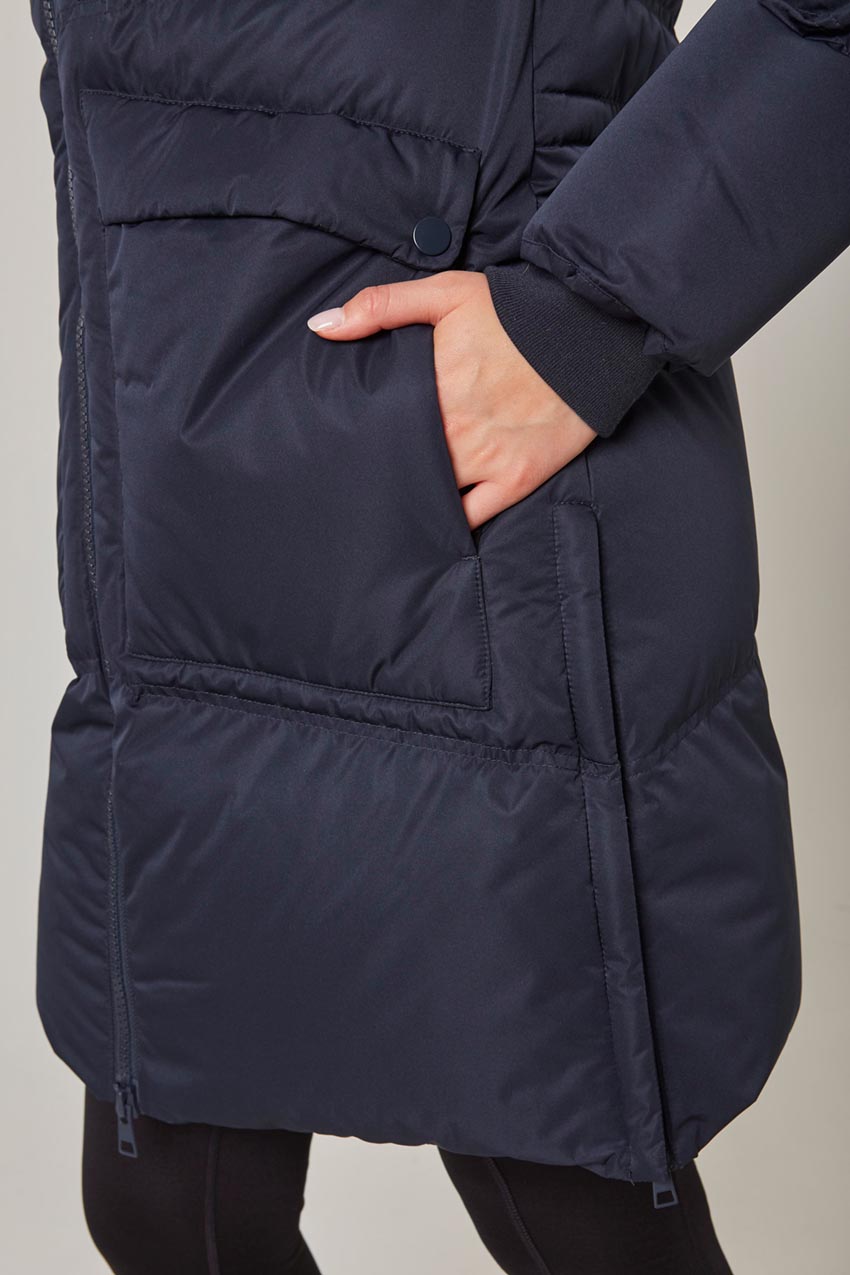 Women s Mid Length Down Fill Puffer