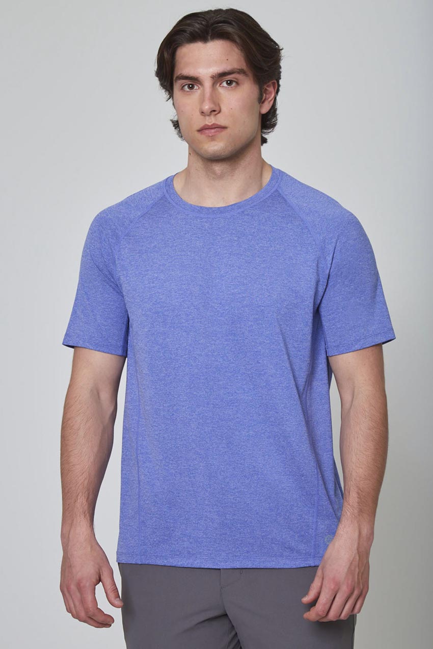 Mondetta Men’s Evolution Tee in Surf Blue