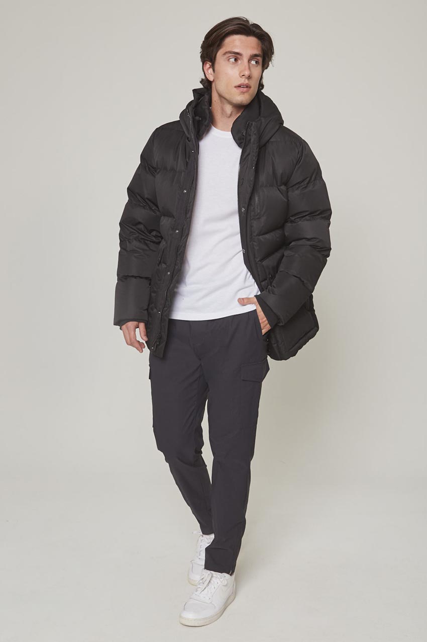 Men s Down Fill Cargo Parka Mondetta