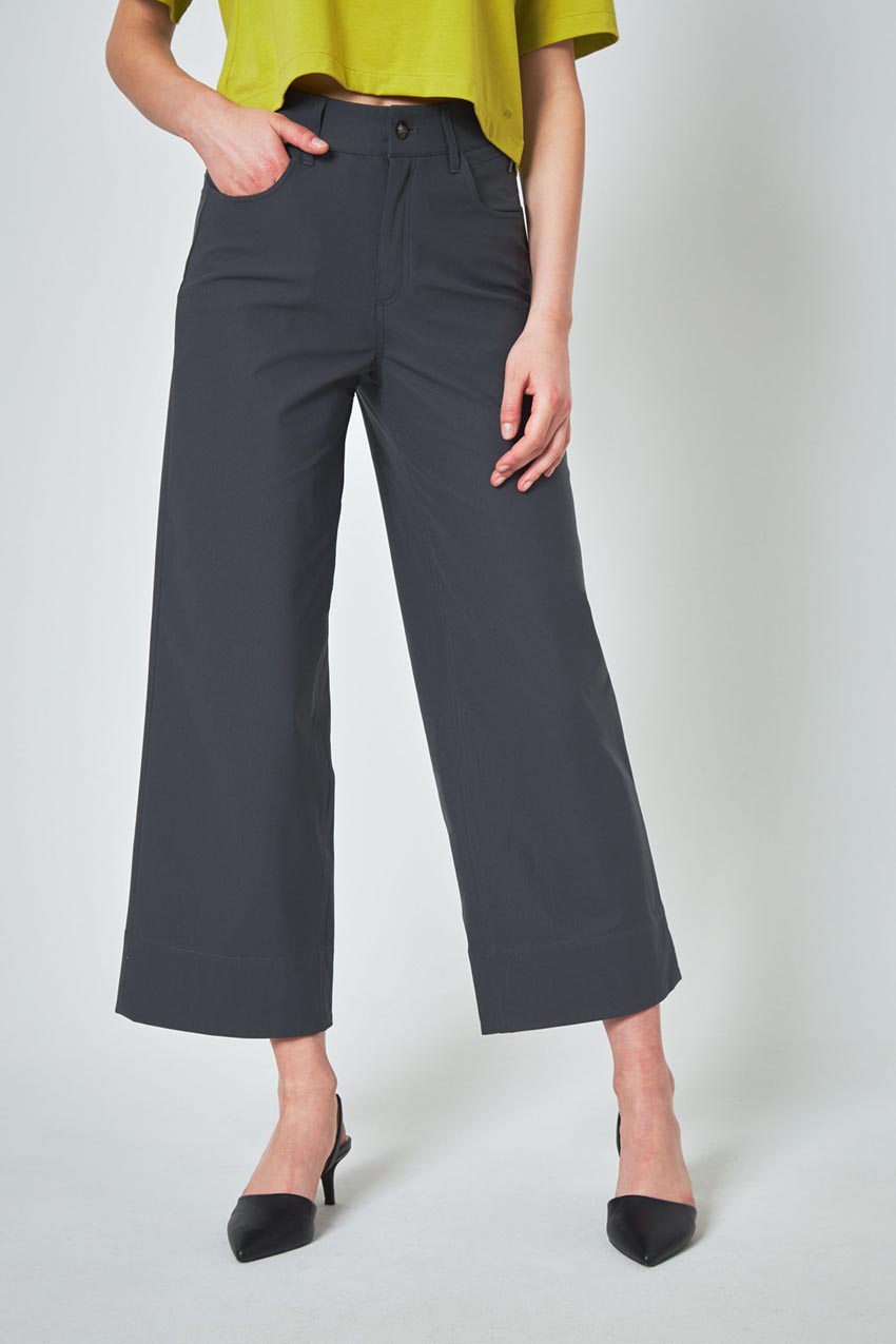 Modern Ambition Limitless High-Rise Wide Leg Pant in Asphalt