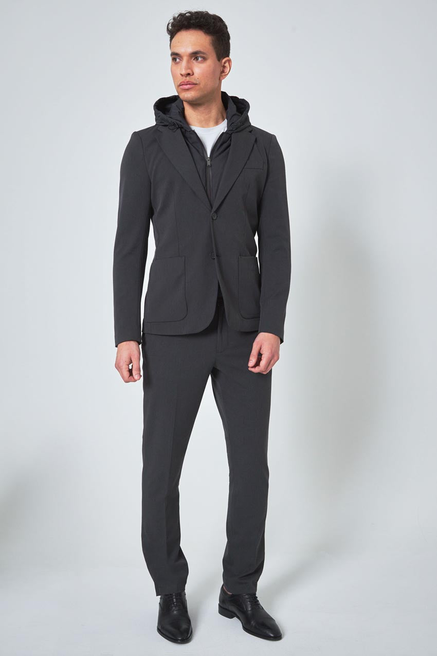 Tenacity Twill Blazer with Removable Hooded Fooler