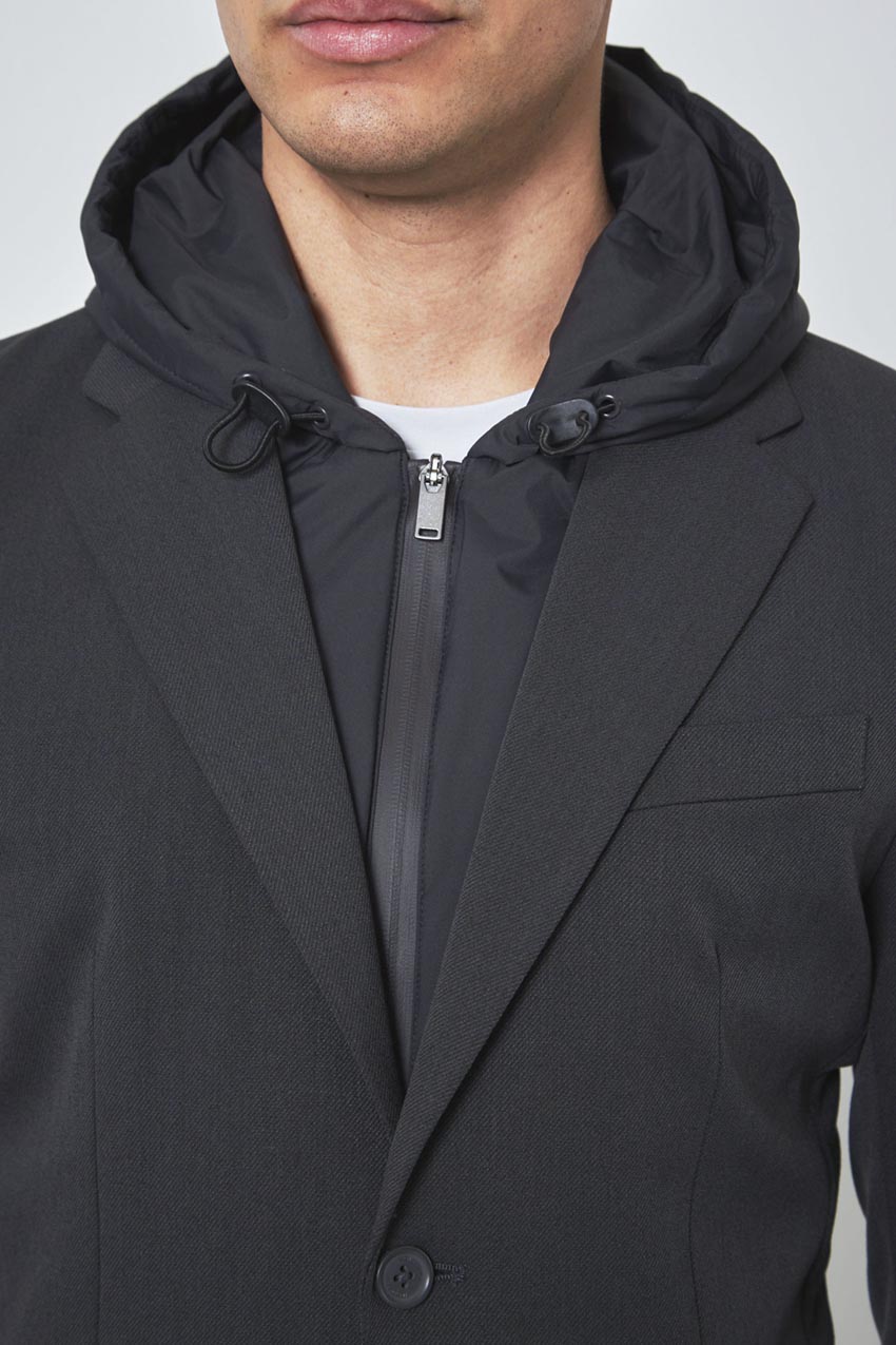 Tenacity Twill Blazer with Removable Hooded Fooler