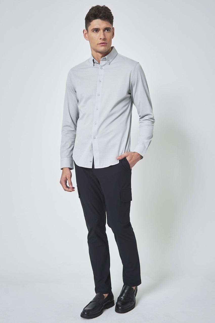 Integrity Slim-Fit FlexPique Shirt