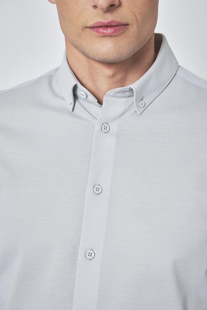 Integrity Slim-Fit FlexPique Shirt