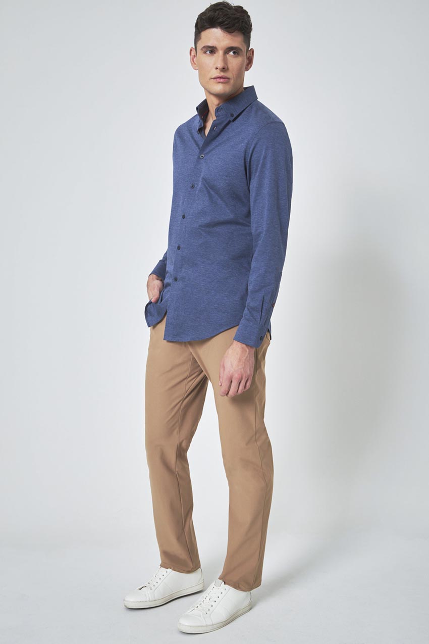 Interview FlexPique Knit Standard-Fit Shirt