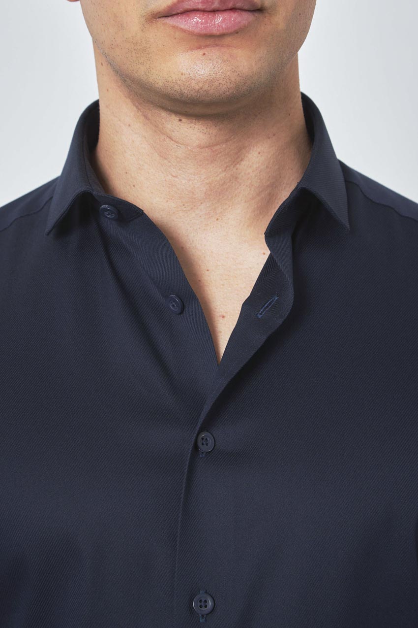 PerformLuxe Cotton Nylon Twill Standard-Fit Shirt