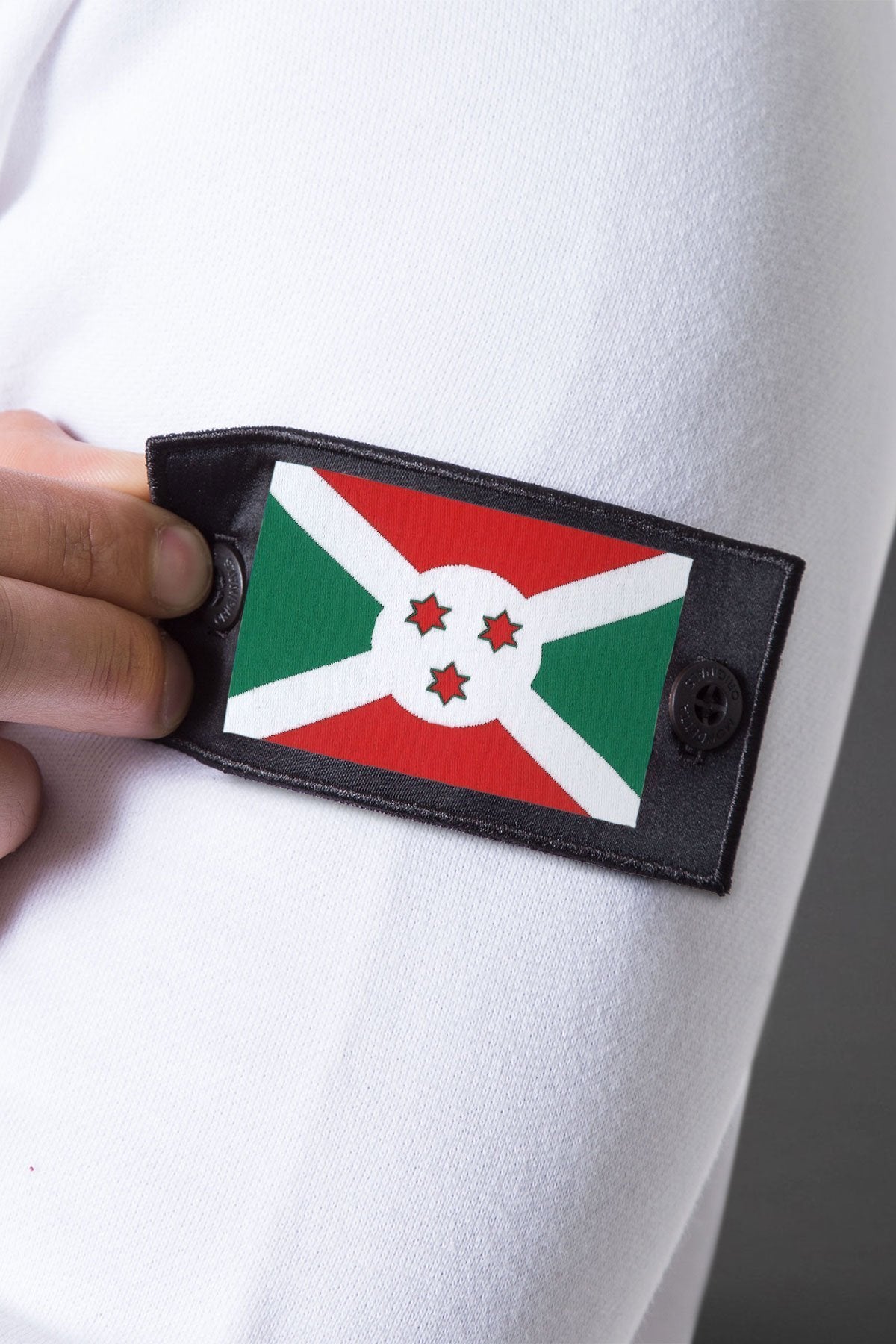 Mondetta Originals retro streetwear Burundi country patch