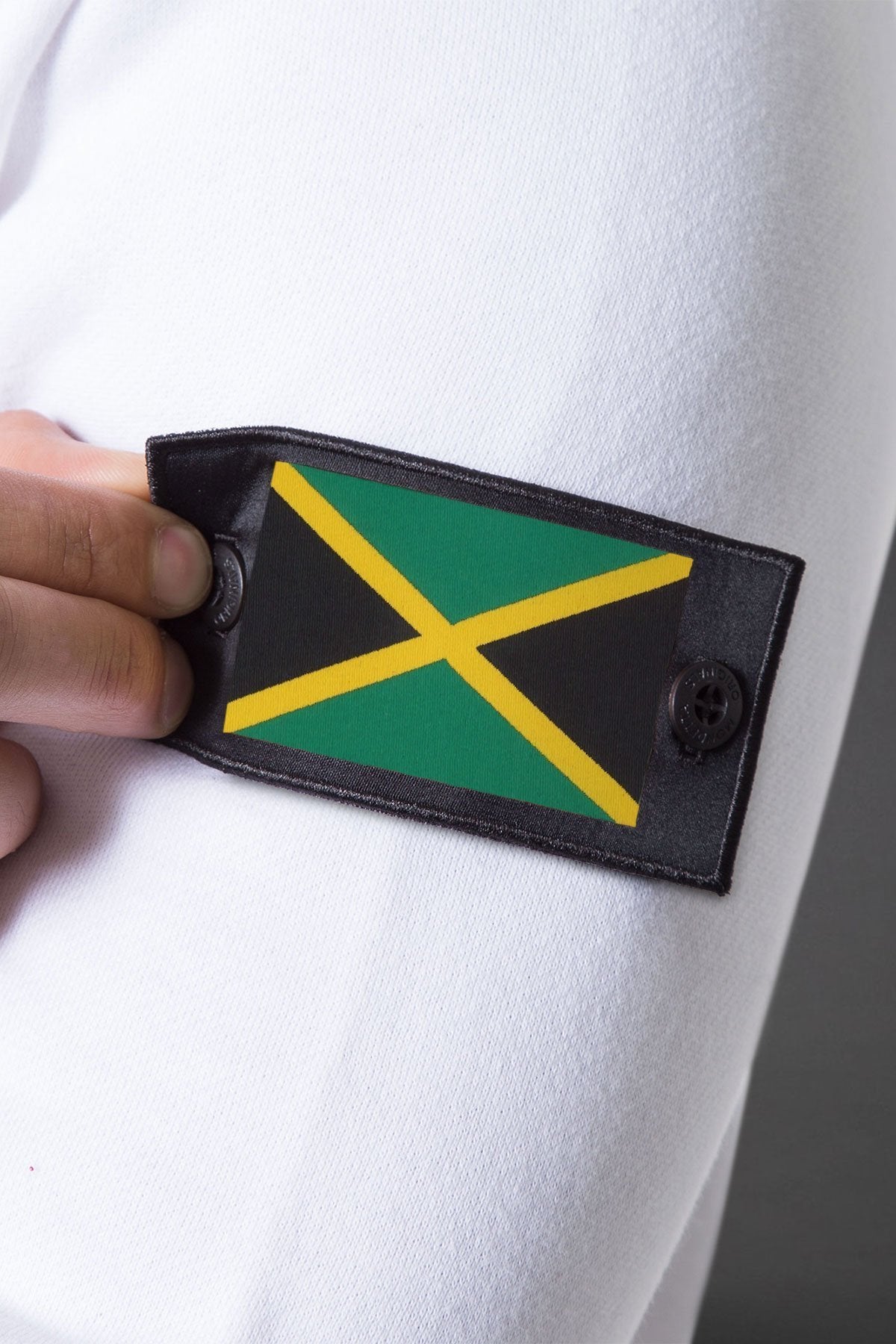 Mondetta Originals retro streetwear Jamaica country patch