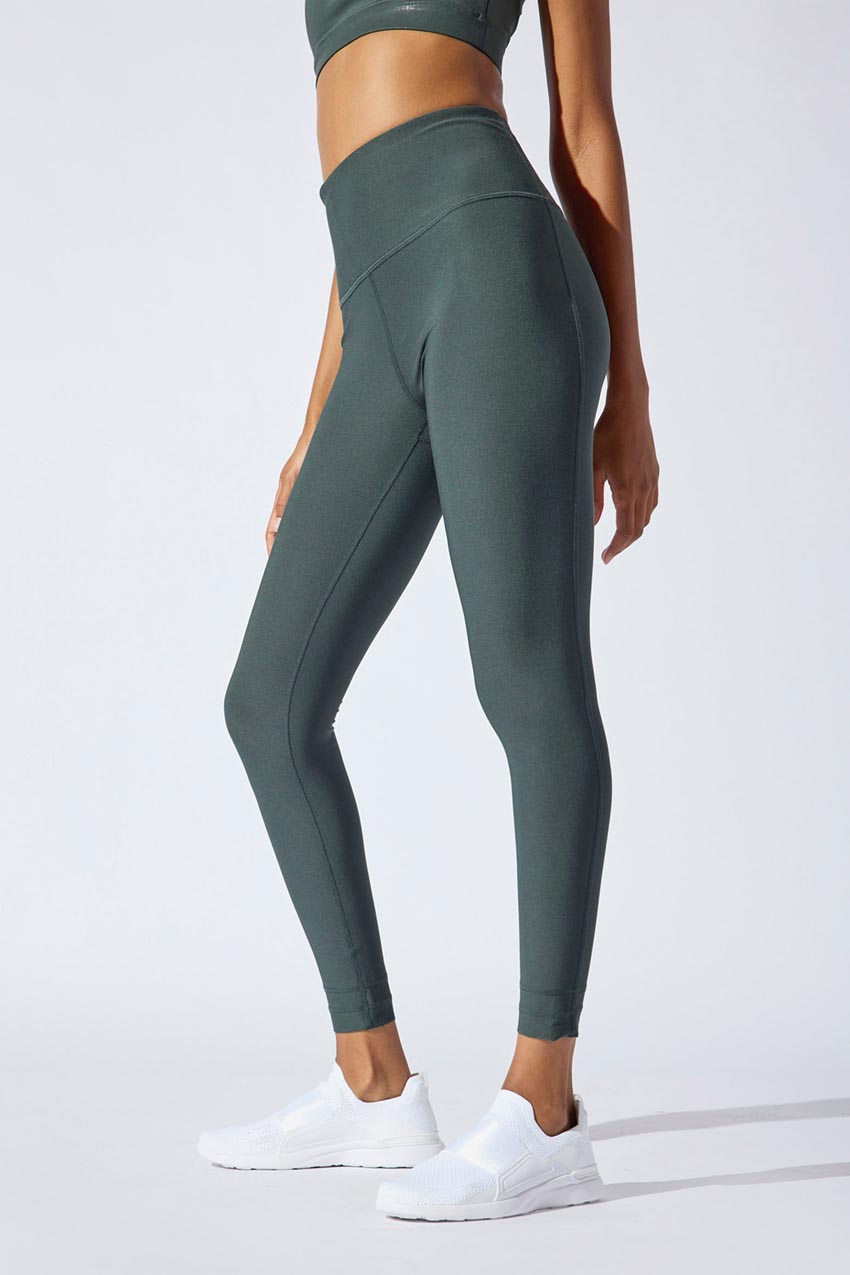 Explore High-Waisted 27" Cut-to-Length Hem Legging