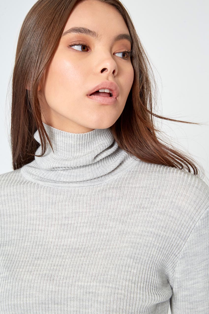 Optimist Sustainable Merino Mock Neck Sweater