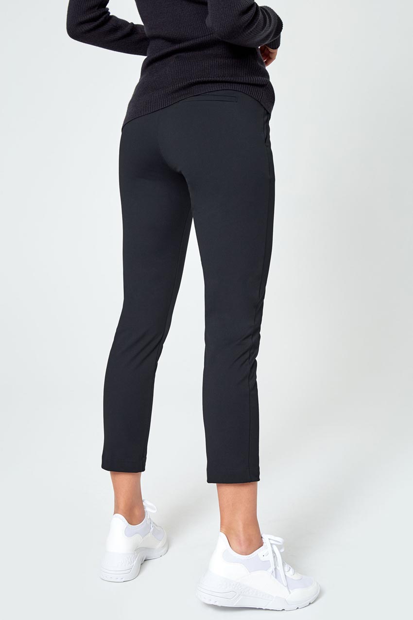 Skill Set Mid-Rise Slim Cropped Twill Pant