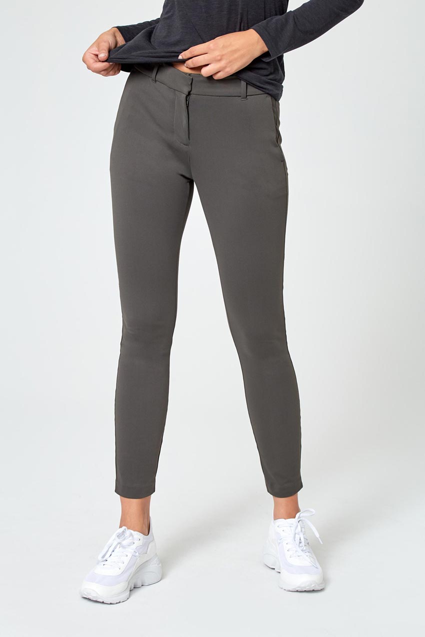 Bravado High-Rise Skinny Twill Pant