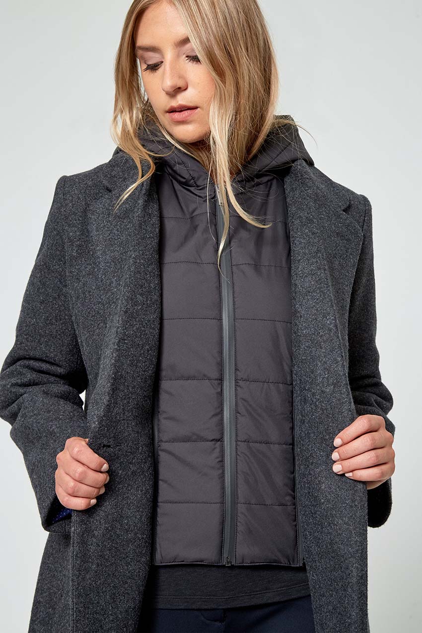 Goal-Getter Overcoat with Removable Hooded Fooler