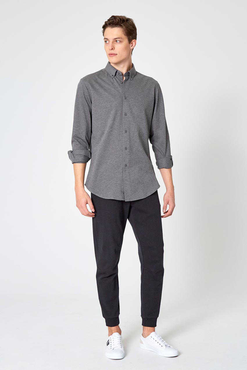 Interview FlexPique Knit Standard-Fit Shirt