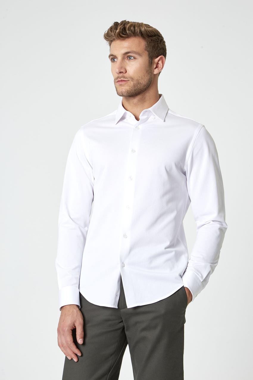 Routine FlexWarp Knit Slim-Fit Shirt