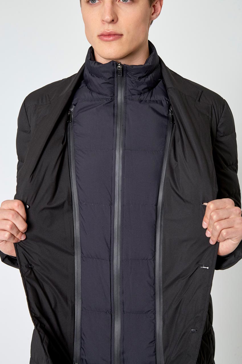 Rapport Puffer Jacket with Removable Fooler